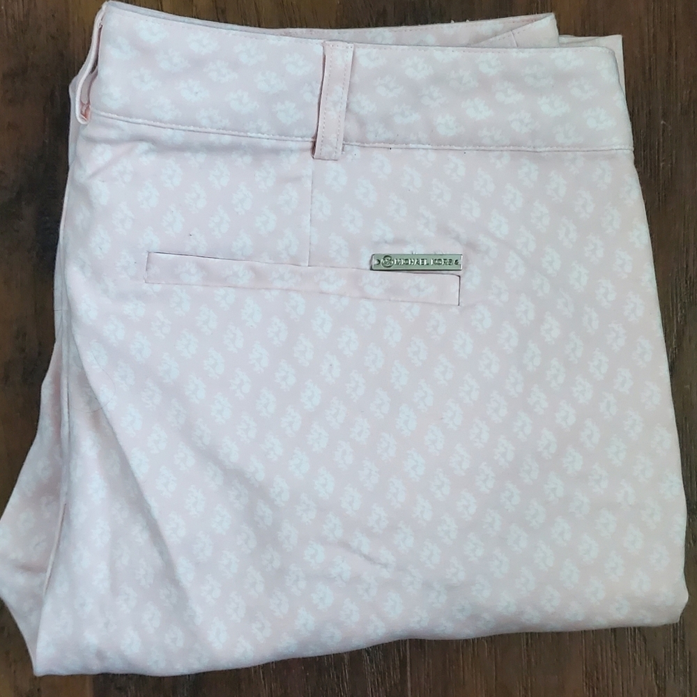 Michael Kors Blush Patterned Trousers